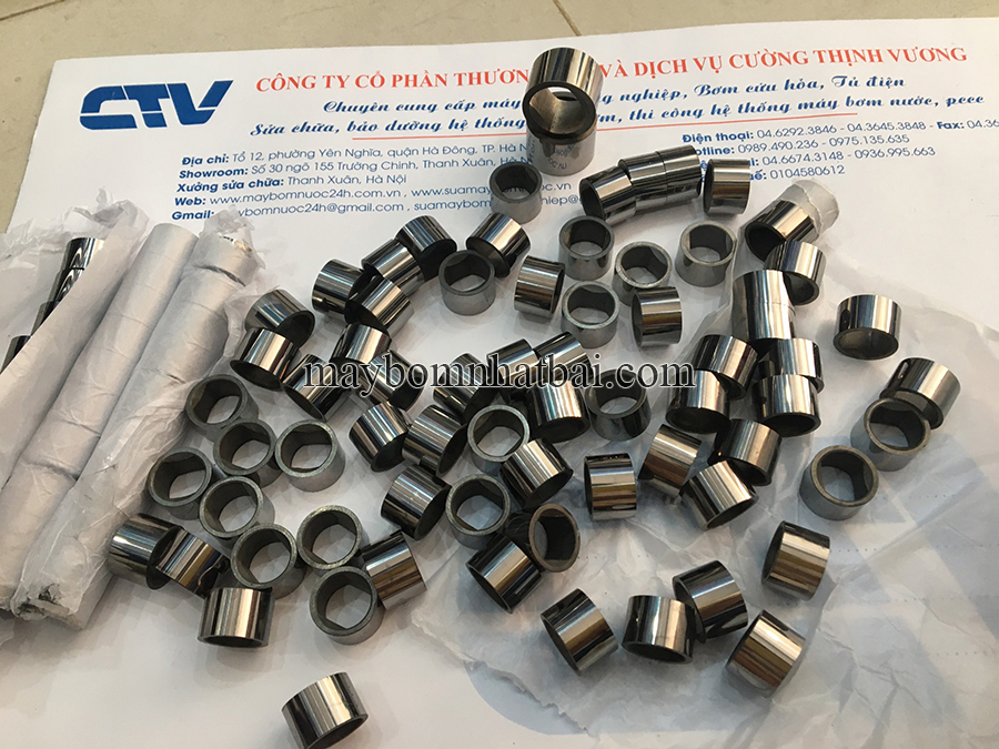 Địa chỉ cung cấp phụ kiện máy bơm bạc máy bơm, bạc dẫn hướng uy tín, chất lượng