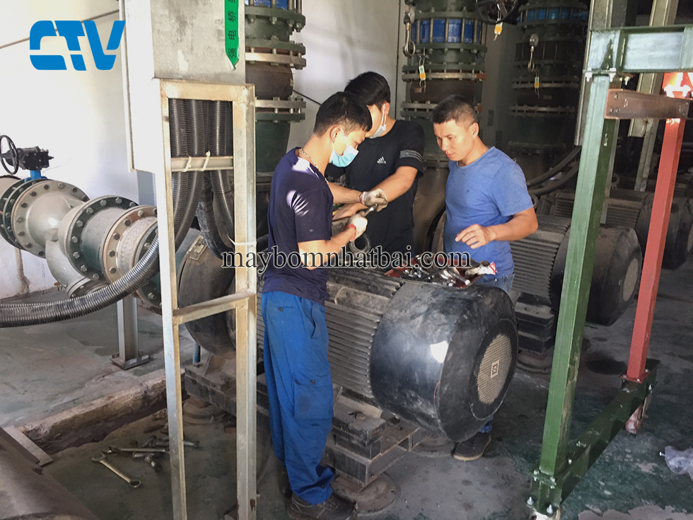 Dịch vụ kiểm tra, sửa chữa và bảo dưỡng máy bơm công nghiệp