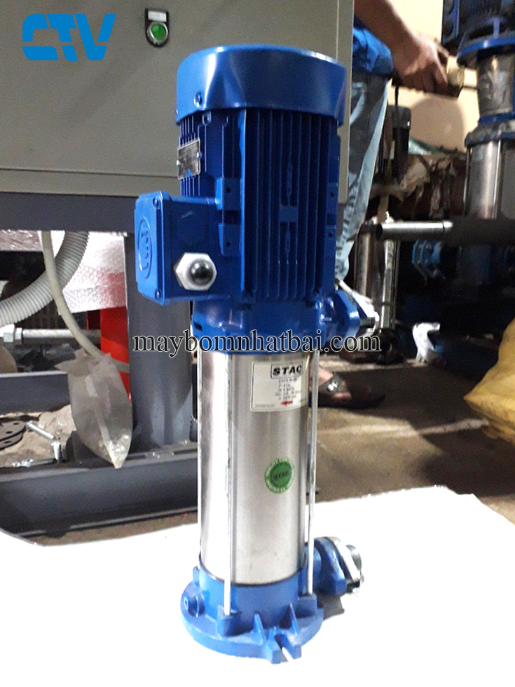 Bơm STAC trục đứng cánh inox giá rẻ nhập khẩu từ Italy