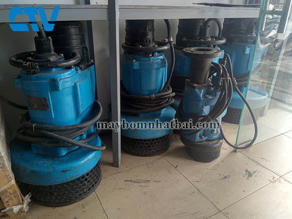 Máy bơm hút bùn Tsurumi Nhật bãi đủ công suất, giá rẻ nhất